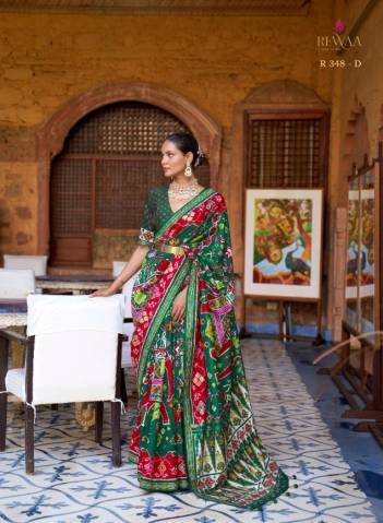 Heritage By Revaa Patola Silk Wedding Saree Collection